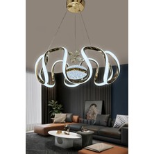 G-Light Arya Modern Eliza Top Simli Silikon Sarkıt LED Avize