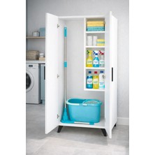 Alesta Life Temızlık Dolabı 160*60*37,7 Beyaz