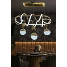 G-Light Kuzey Masa Üstü 3 Top Modern Sarkıt LED Avize