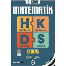 Arı Yayıncılık Arı 8. Sınıf Matematik Haftalık Kazanım Denemeleri Arı Yayınları