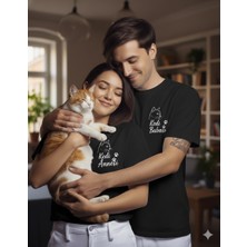 Muhtar Store Sevgililer Günü Özel Köpek Babası & Köpek Annesi Tişört Seti – Çiftlere Özel Uyumlu T-Shirt