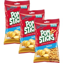 Lorenz Pom Sticks Salted Potato Chips 85G x 3 Adet