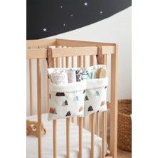 Hamur Pratik Askılı Organizer Bebek Arabası Beşik Kenar Fluffy Organizer Poyraz