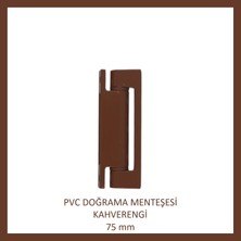 Adilon Pvc Doğrama Menteşesi,75 mm Kahverengi