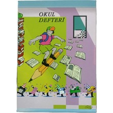 Alfa A5 Defter 100 Yp Kareli Karton Kapak