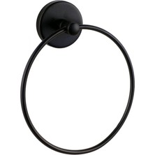 Drom Prima Siyah Yuvarlak Havluluk Siyah  101012