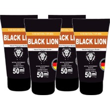 Vionex Süper Black Lion 4 Tane x 50 ml Men Booster Krem Erkeklere Özel Anlar Için Hareketlendirici Krem