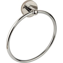 Drom Prima Yuvarlak Havluluk Krom 101002