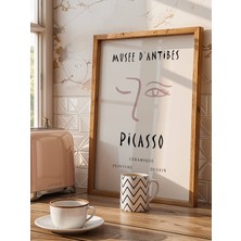 Fuart.Co Picasso Pembe Hatlar Picasso Sanatı Poster Dijital Baskı Poster (Çerçevesiz) Psfu