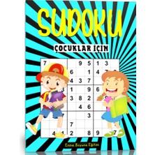 Enine Boyuna Eğitim Çocuklar Için Sudoku Kitabı (Mavi Serisi)