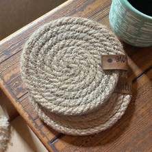 Hasır 6 Lı Bardak Altlığı