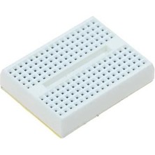 China Mini Breadboard Beyaz Yapışkanlı 170 Pin 1 Adet