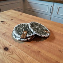 Hasır 4'lü Bardak Altlığı