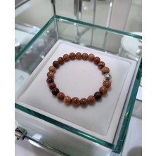 Jade'm Gold Yıldız Taşlı Doğal Taş Bileklik