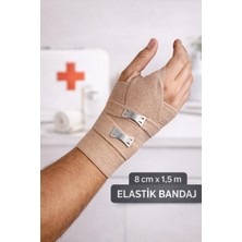Orzen Elastik Bandaj 8cmx1,5m 4 ADET