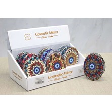 Pilelistore Taşlı El Aynası Oval Ince