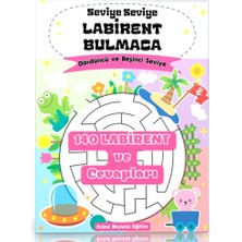 Enine Boyuna Eğitim Normal Seviye Labirent Bulaca Kitabı (Kalem Hediyeli)