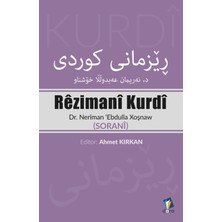 Dara Yayınları Rezimani Kurdi - Soranice Dilbilgisi kitabı