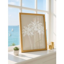 Fuart.Co Yaz Eskizi Dijital Baskı Poster (Çerçevesiz)Sea World Poster Serisi Sefu