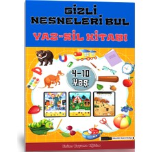 Enine Boyuna Eğitim Gizli Nesneleri Bul Yaz-Sil Kitabı