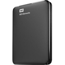 1 Tb Wd Western Digital 2.5'' Usb3.0 WDBUZG0010BBK Elements Siyah Harici Disk