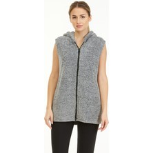 Sweet's Collection Yelek Uzun Tunik Welsoft Peluş Kadın