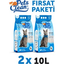 Pets Clean Kedi Kumu Marsilya Sabun Kokulu 10LT 2li