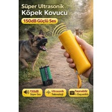 HMO Store Ultrasonik Köpek Kovucu Yüksek Db | Etkili & Zararsız | Taşınabilir Savar