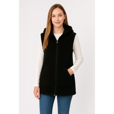 Sweet's Collection Yelek Uzun Tunik Welsoft Peluş Kadın