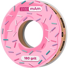 Staleks Expert Beyaz Bant Törpü Plastik Bobin Için Yedek Papmam 180 Grit