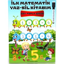Enine Boyuna Eğitim Ilk Matematik Yaz-Sil Kitabım