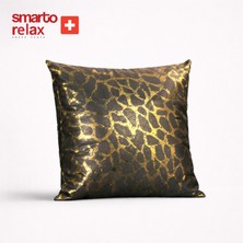 Smarto Relax Dolgulu Kırlenttekli Antibakteriyel Desenli Dekoratif  45X45 cm