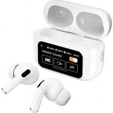 Yollayenilensin A9 Pro Anc Bluetooth Kulaklık – LED Ekranlı, Gürültü Engel, 24 Saat Şarjlı Selfie Kumandalı Headset