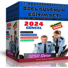 Enine Boyuna Eğitim Özel Güvenlik Eğitim Seti (Silahsız)