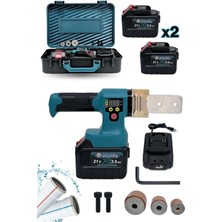 Mur-Cell 21V 3.0AH Çift Bataryalı 15 Pilli Plastik Pvc Boru Kaynak Makinesi