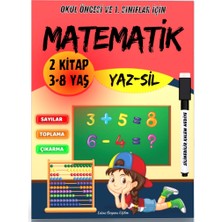 Enine Boyuna Eğitim Okul Öncesi ve 1. Sınıflar Için Matematik Yaz-Sil Kitap Seti