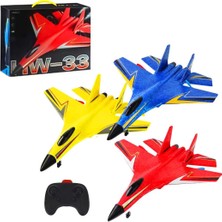 Asya Oyuncak Asya Kumandalı Uçak Hw-33 Çok Yönlü Kontrol Akıllı Jiroskop USB Şarjlı 14+