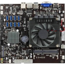 Esonic 8li Mining Intel B75 Anakart + Işlemci + 4gb Ram + Fan + Dummy + 8 Adet Riser