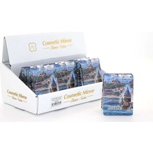 Pilelistore Taşlı Istanbul Tasarımı El Aynası Ince