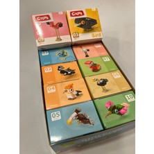 Ctoys Kuş Bloklar - Mini Yapı Oyuncağı