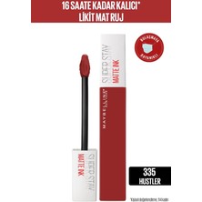 Maybelline New York Super Stay Matte Ink Likit Mat Ruj - 335 Hustler