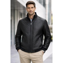 Pantoloncu Ali Iç Cepli Astarlı Deri Mont