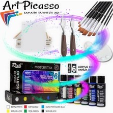 Art Picasso Rich Mastermix Exelucive Akrilik Boya Seti No5