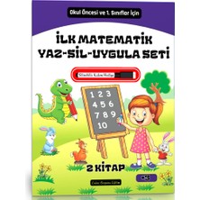 Enine Boyuna Eğitim Ilk Matematik Yaz-Sil Uygula Seti (2 Kitap)