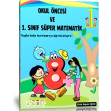 Enine Boyuna Eğitim Okul Öncesi ve 1. Sınıf Süper Matematik Kitap Seti (2 Spiralli Kitap)