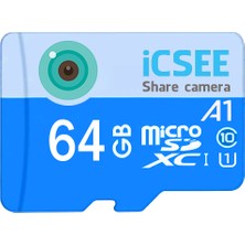 Yoosee 64 GB Icsee Micro Sd Kart Güvenlik Kameraları Için Hafıza Depolama Kartı