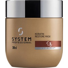 System Professional Luxeoil Keratin Restore Onarıcı Maske 200 ml