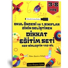 Enine Boyuna Eğitim Zihin Geliştiren Dikkat Eğitim Seti (Okul Öncesi ve 1. Sınıflar Için)