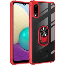 Galaxy A02 Kılıf Stsr Mola Kapak-Kırmızı