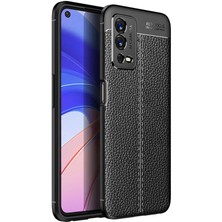 StilStoreTr Oppo A55 4g Kılıf Stsr Niss Silikon Kapak-Siyah